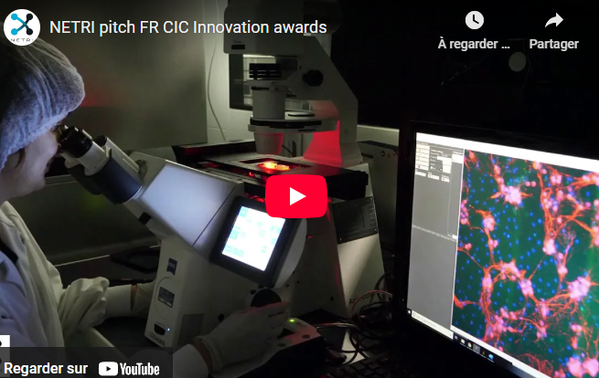 NETRI pitch FR CIC Innovation awards