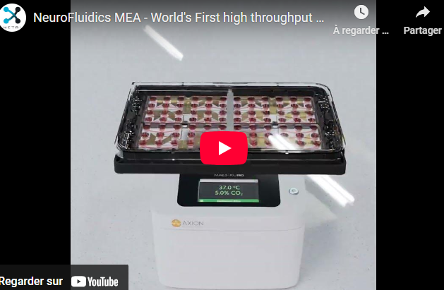 NeuroFluidics MEA - World's First high throughput compartmentalized MEA